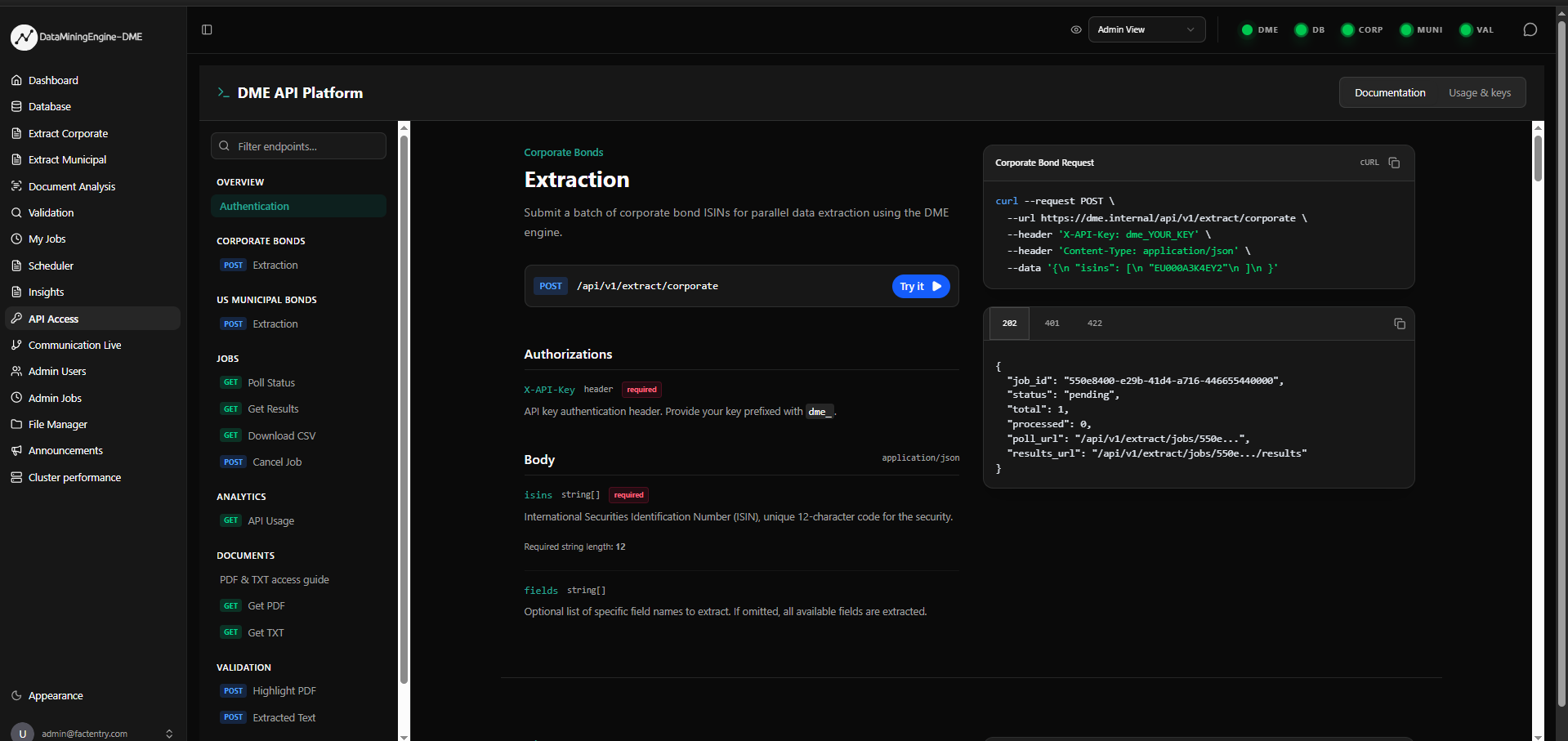 API Docs