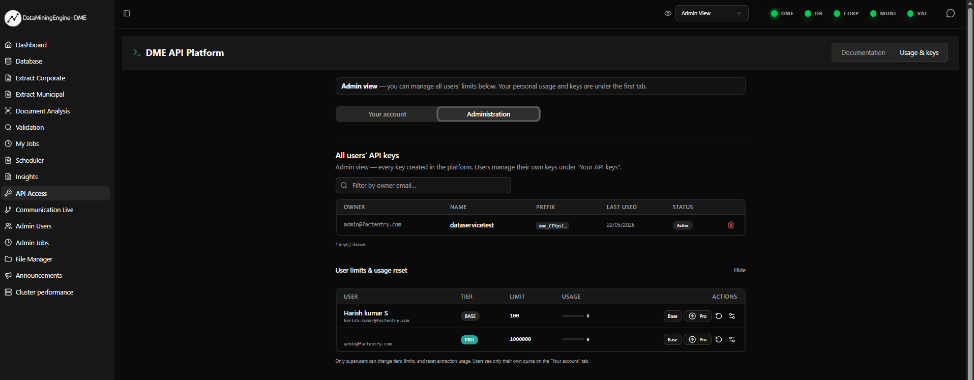 API Keys 2