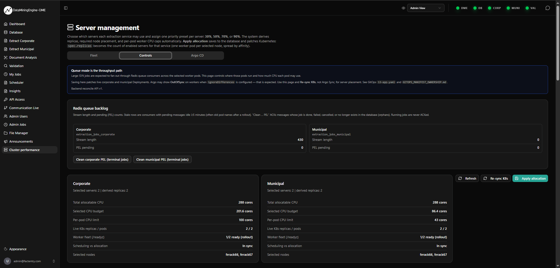 Server Control 1